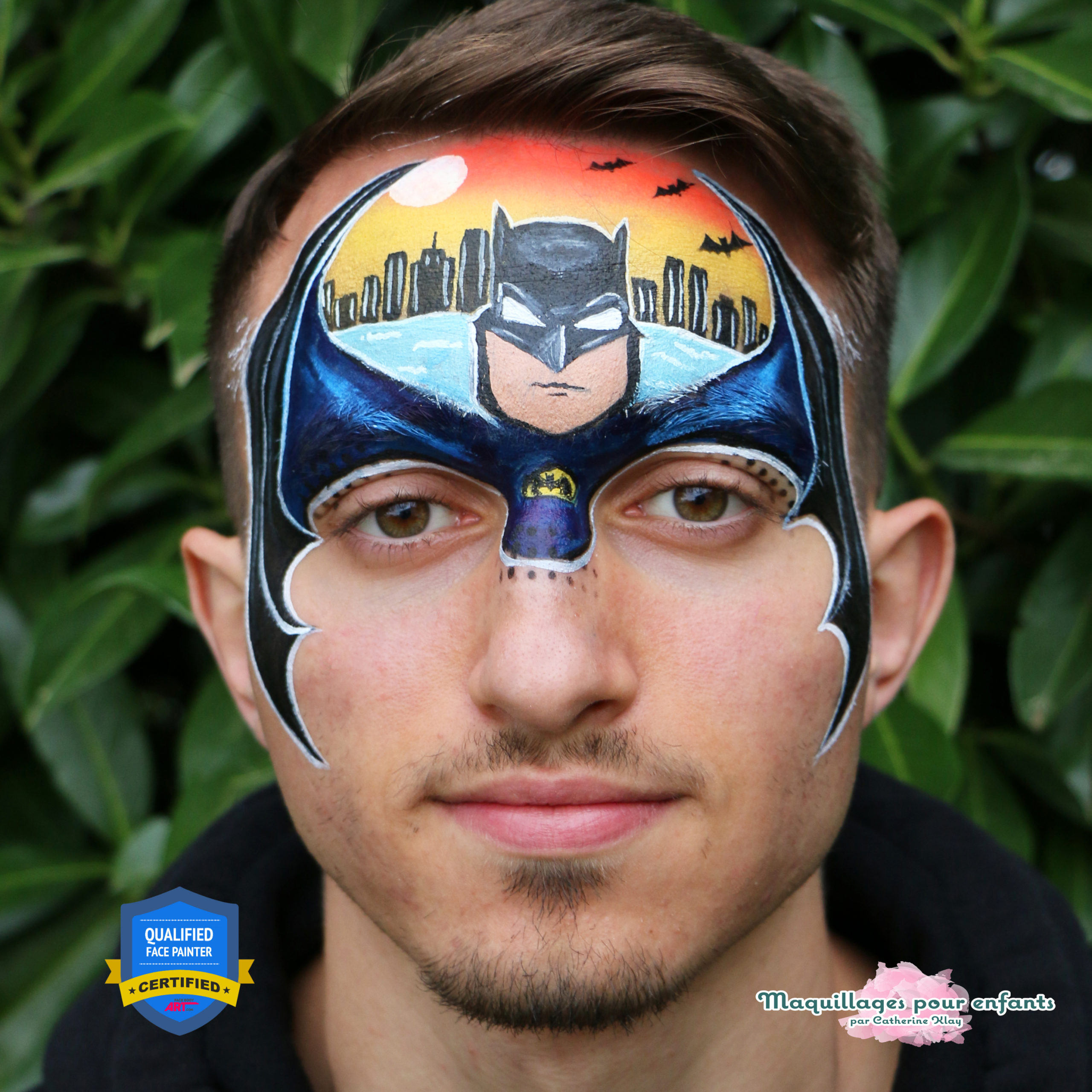Batman-def.1200×1200 Animation maquillage enfant - Grimage sur garçon